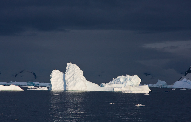 Sunlit Iceberg